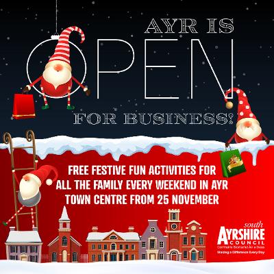 Ayr is Open for Business Ayr is Open for Business