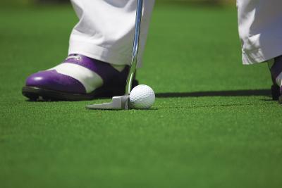 Golf Generic Image (shoe, club, green) Golf Generic Image (shoe, club, green)