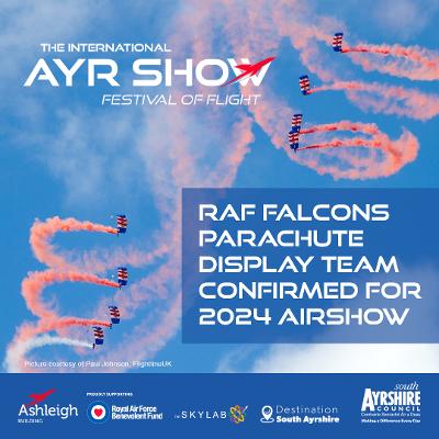 Airshow RAF falcons Airshow RAF falcons