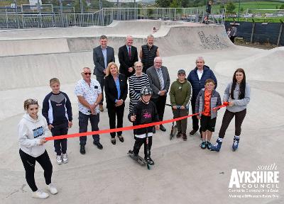 Maybole Skatepark Opening July 2024 Maybole Skatepark Opening July 2024