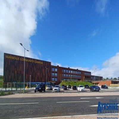 Maybole community campus end of works logo 400 x 400 Maybole community campus end of works logo 400 x 400