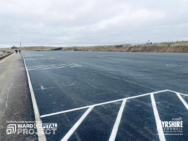 Prestwick beach car park
