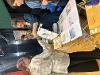 Girvan's story picture of stand providing information on Girvan's history