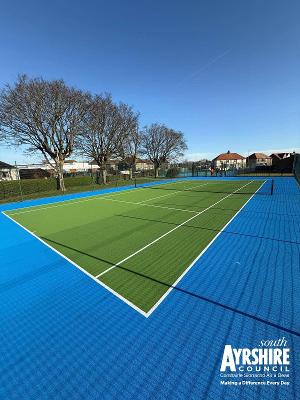 Girvan Tennis Courts May 2025 Girvan Tennis Courts May 2025
