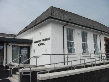 Annbank PS entrance