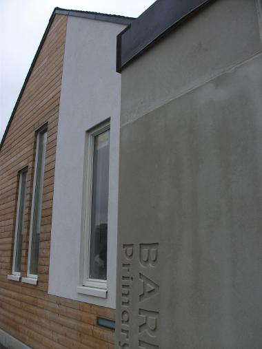 Barrhill primary external view of high windows