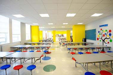 Braehead Primary dining hall