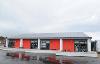 Forehill primary rear view of school with red panels