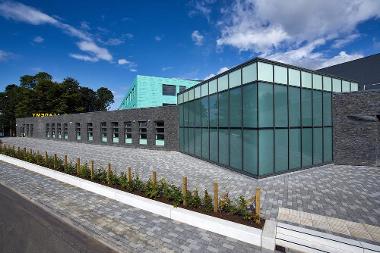 Ayr Academy external rear view of building