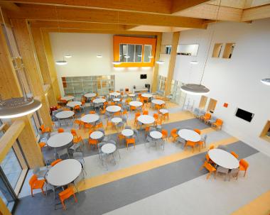 Heathfield primary dining hall