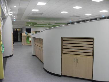 Kingcase primary corridor view
