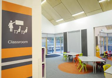 Kirkmichael primary classroom