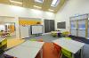 Kirkmichael primary classroom with white board