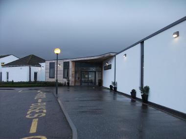 Southcraig view of entrance of school