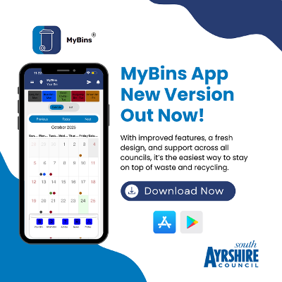 MyBins App Update