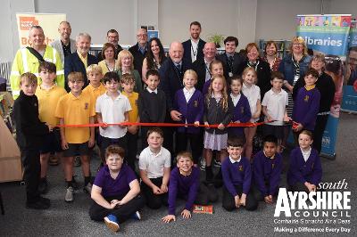 Prestwick Library Opening 2026 - Branded