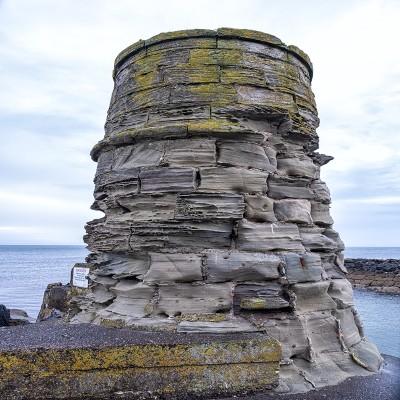 Dunure harbour - light-tower 1 Eddie Telford, Ayr Photographic Society 400 x 400