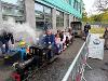 Mini train ride at the communities fun day 2026
