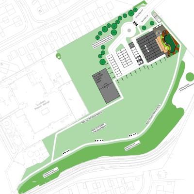Struthers early years centre site plan 400 x 400 Struthers early years centre site plan 400 x 400