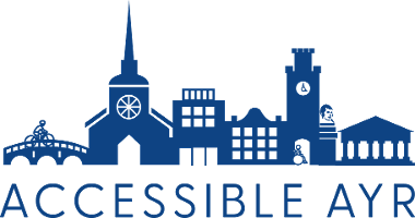 Accessible Ayr logo - blueHiRes