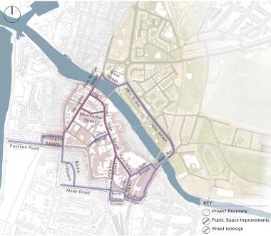 Accessible Ayr Map