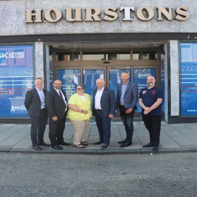 BillyMcClean HeadofCommunity Health & Care Services HSCP, Derek Lindsay Director of Finance NHS A&A, Linda Semple Chair of IJB, CllrDowey 400 X 400 BillyMcClean HeadofCommunity Health & Care Services HSCP, Derek Lindsay Director of Finance NHS A&A, Linda Semple Chair of IJB, CllrDowey 400 X 400